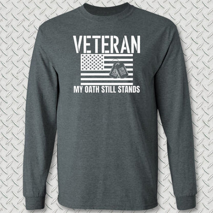 My Oath Still Stands Long Sleeve Tee - Dark Heather