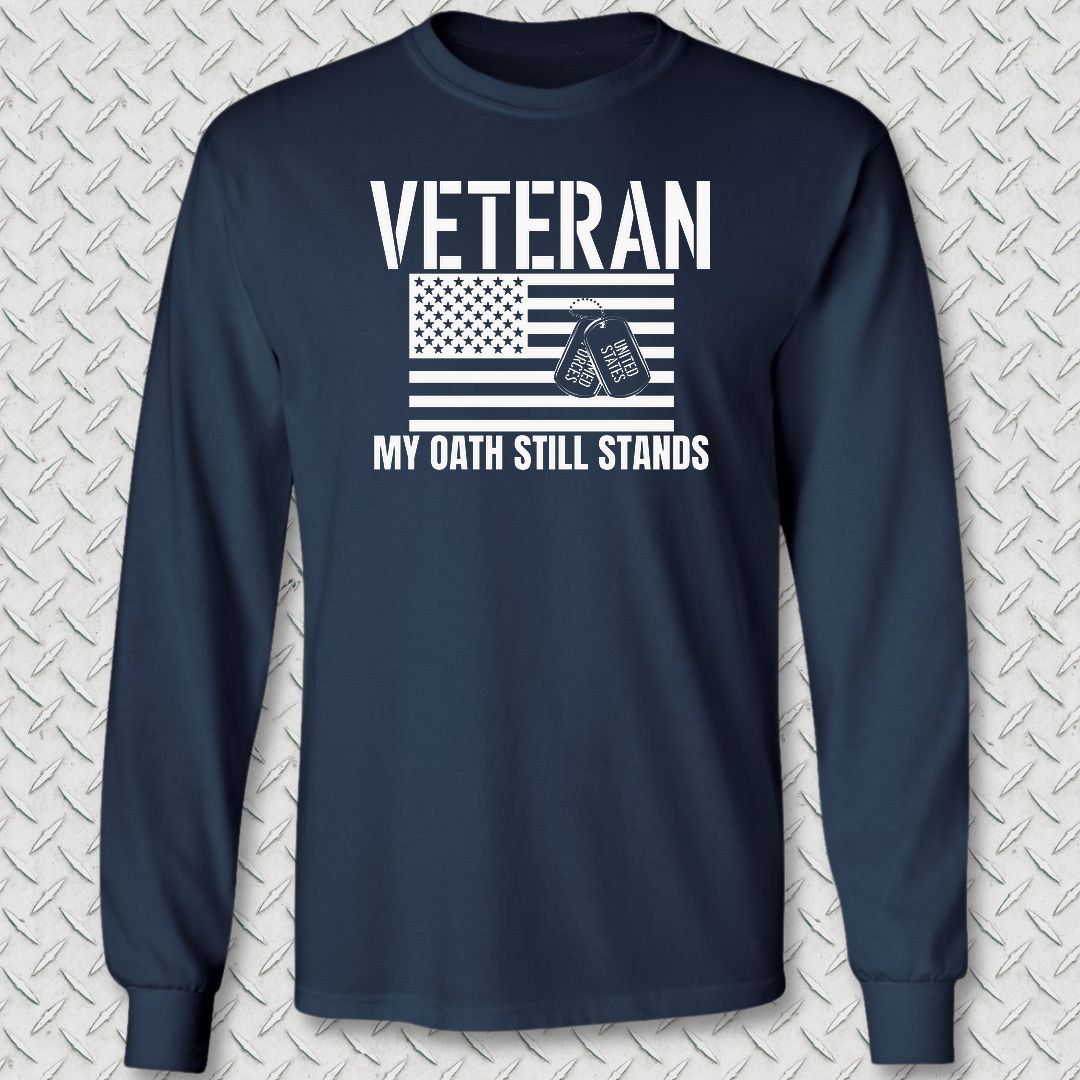 My Oath Still Stands Long Sleeve Tee - Navy