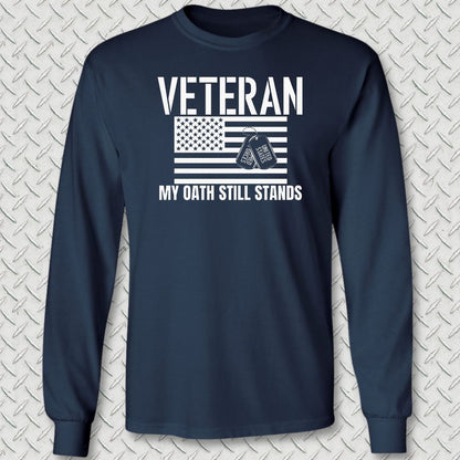 My Oath Still Stands Long Sleeve Tee - Navy