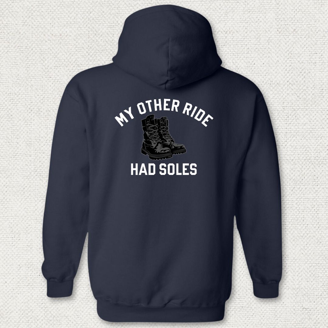 My Other Ride Had Soles Hoodie - Navy
