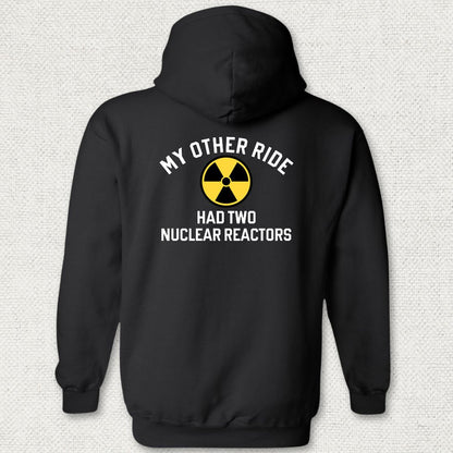 My Other Ride Had Two Nuclear Reactors Hoodie - Black