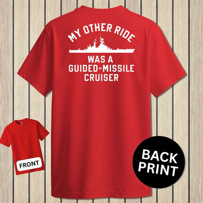 My Other Ride Was A Cruiser (Virginia-Class) - Red