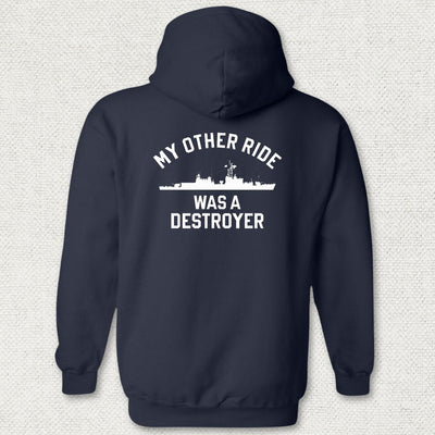 My Other Ride Was A Destroyer (Gearing-class) Hoodie