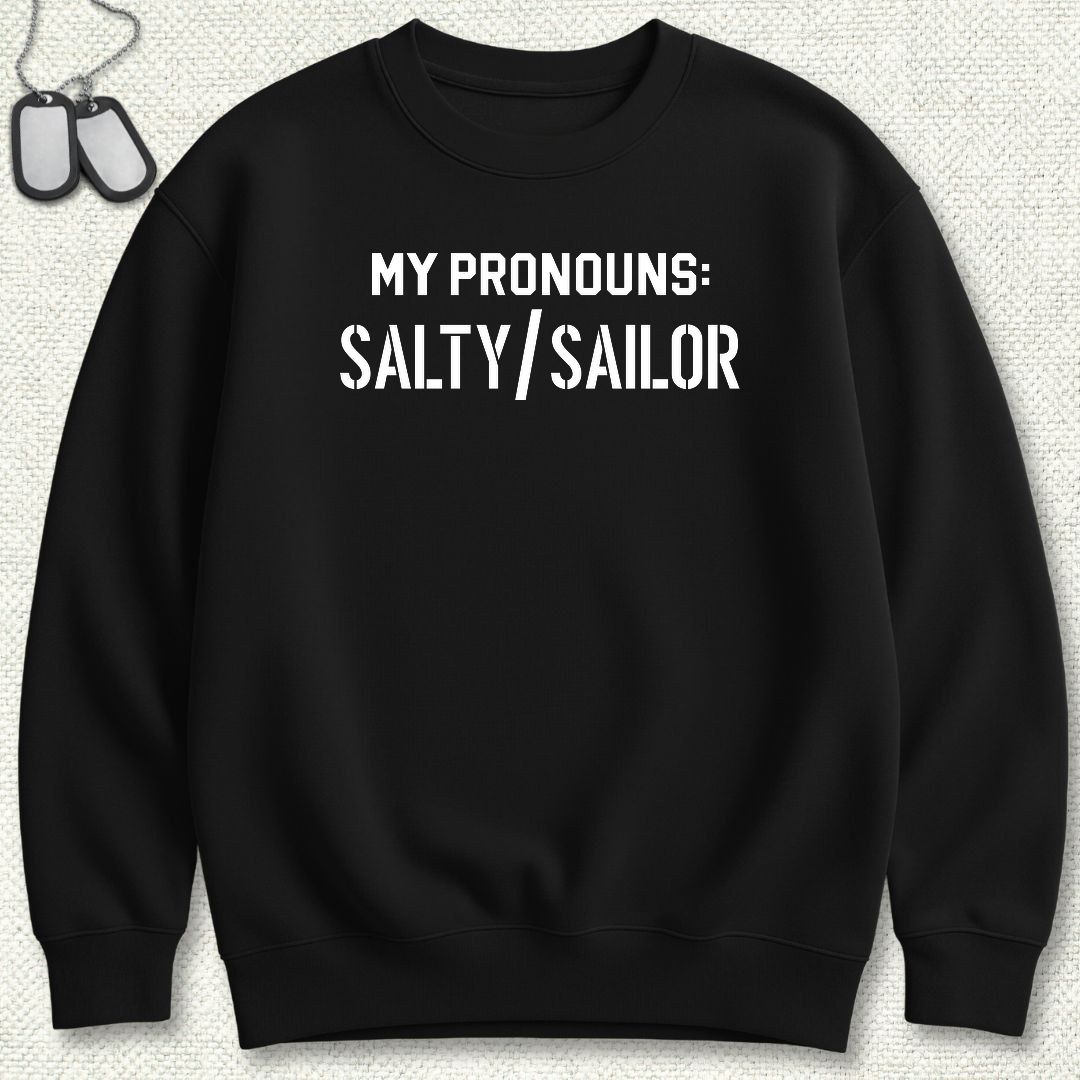 My Pronouns Sweatshirt - Black