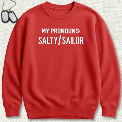 My Pronouns Sweatshirt - Red
