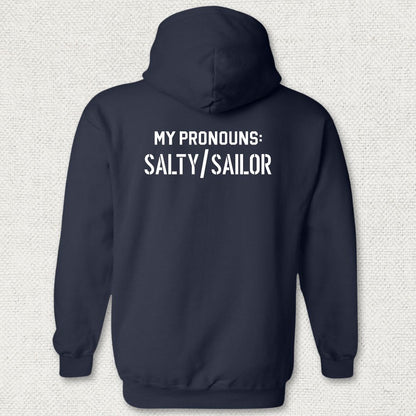 My Pronouns Hoodie - Navy