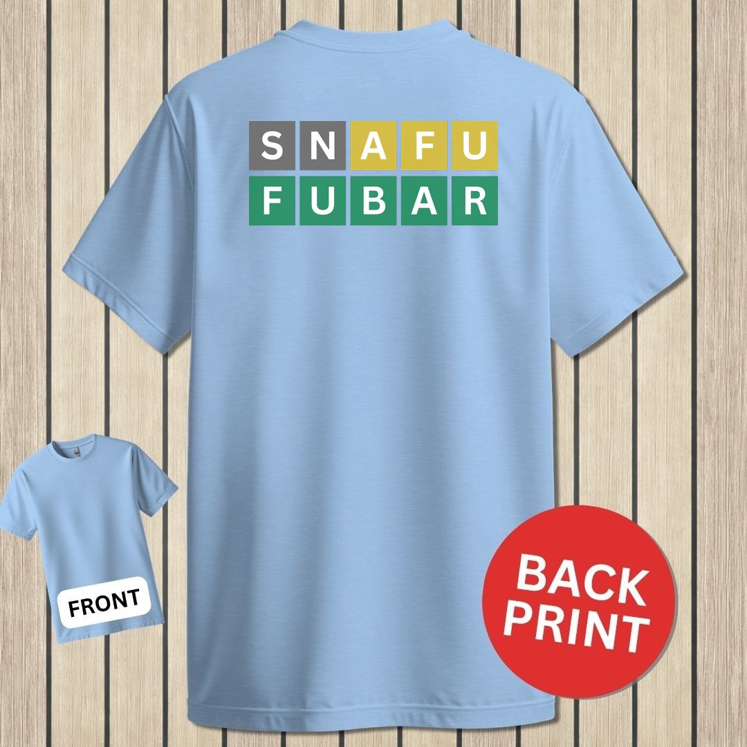 Naval Word Game - Light Blue