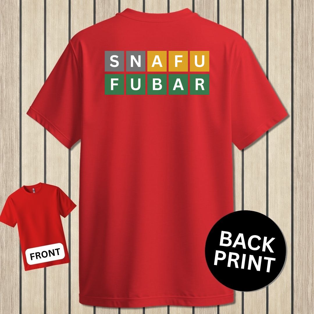 Naval Word Game - Red