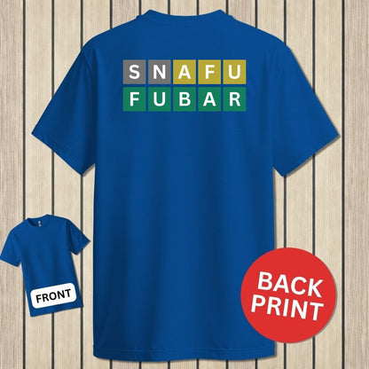 Naval Word Game - Royal Blue