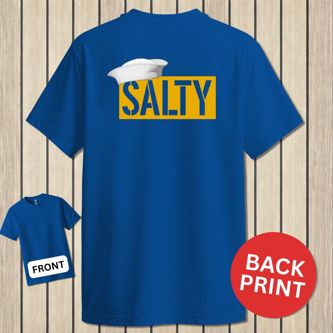 NavyHumor Classic Cotton T-shirt Blue / S True Salty