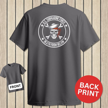 NavyHumor Classic Cotton T-shirt Charcoal / S Death From Below