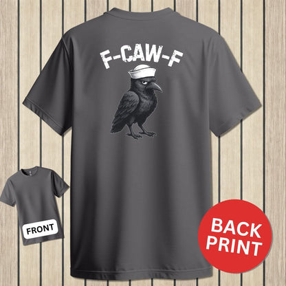 NavyHumor Classic Cotton T-shirt Charcoal / S F-CAW-F