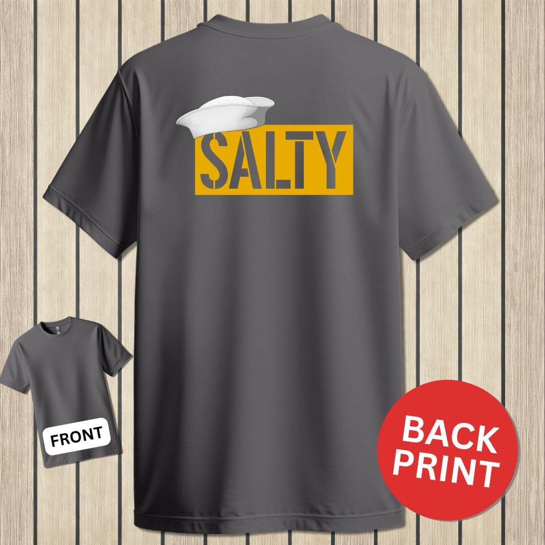 NavyHumor Classic Cotton T-shirt Charcoal / S True Salty