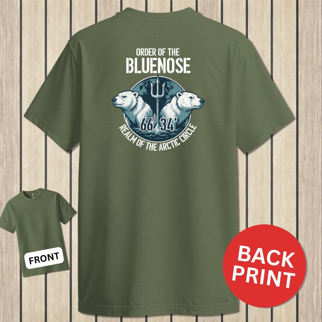 NavyHumor Classic Cotton T-shirt Military Green / S Order of the Bluenose