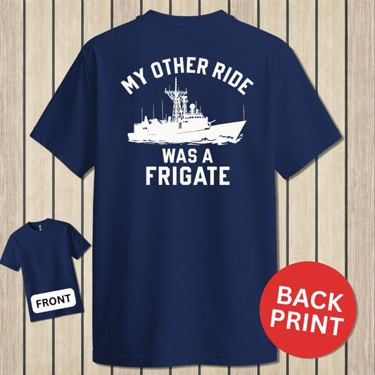 NavyHumor Classic Cotton T-shirt Navy / S My Other Ride - Frigate