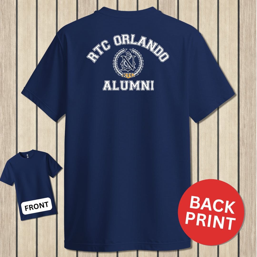 NavyHumor Classic Cotton T-shirt Navy / S RTC Orlando Alumni