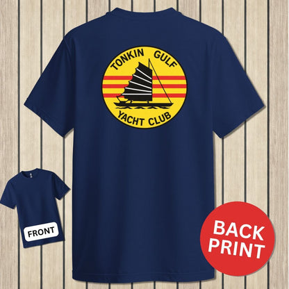 NavyHumor Classic Cotton T-shirt Navy / S Tonkin Gulf Yacht Club