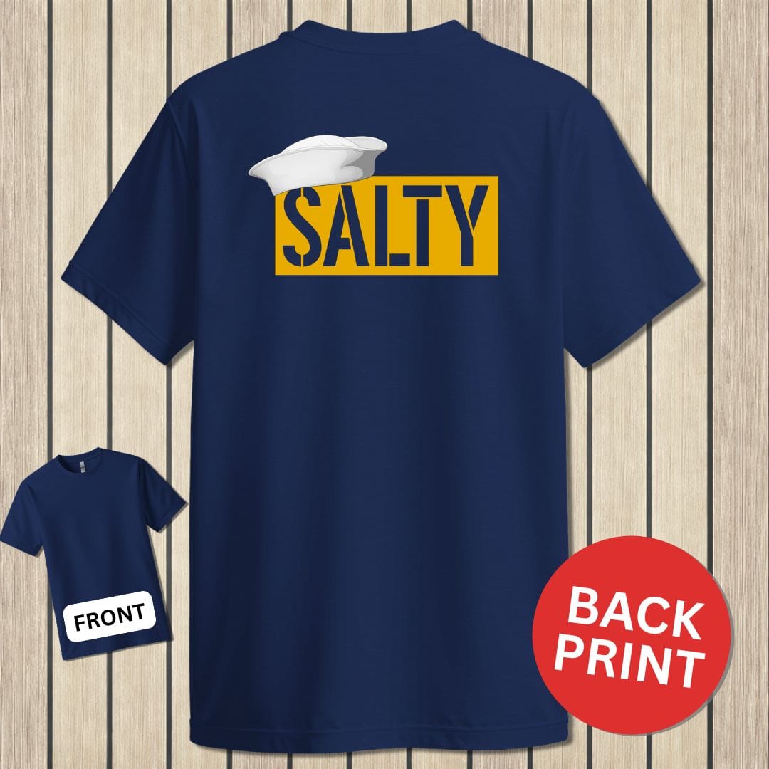 NavyHumor Classic Cotton T-shirt Navy / S True Salty