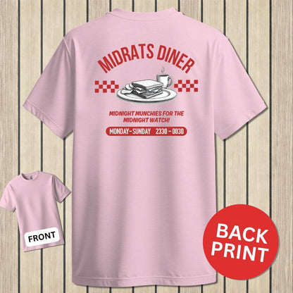 NavyHumor Classic Cotton T-shirt Pink / S Midrats Diner