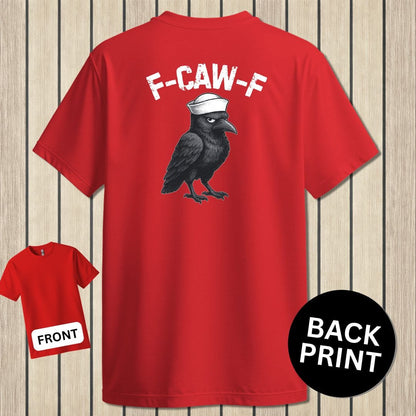 NavyHumor Classic Cotton T-shirt Red / S F-CAW-F