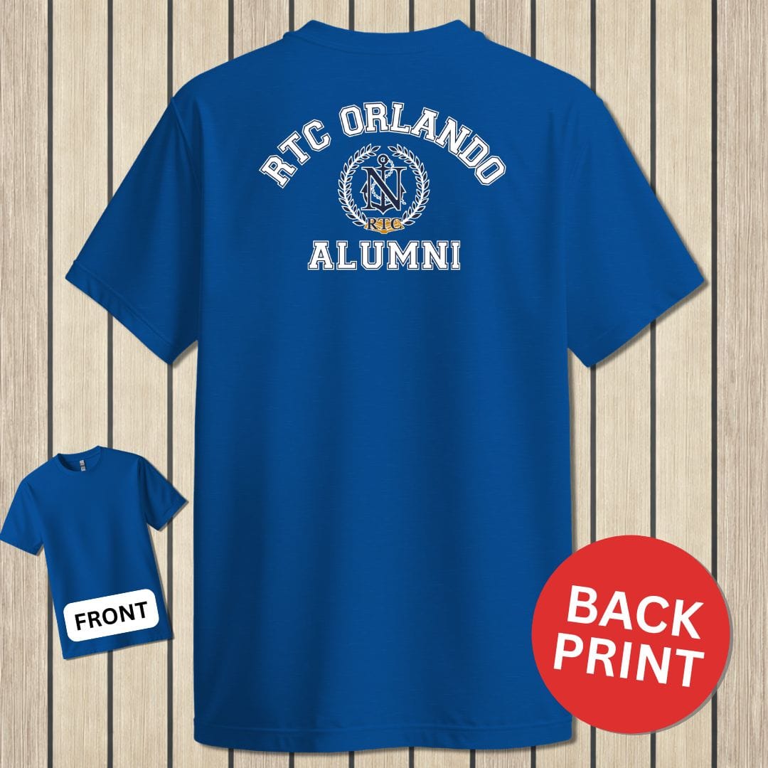 NavyHumor Classic Cotton T-shirt Royal Blue / S RTC Orlando Alumni
