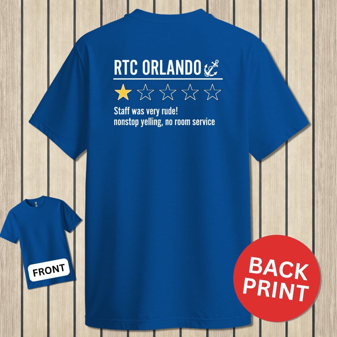 NavyHumor Classic Cotton T-shirt Royal Blue / S RTC Orlando Review
