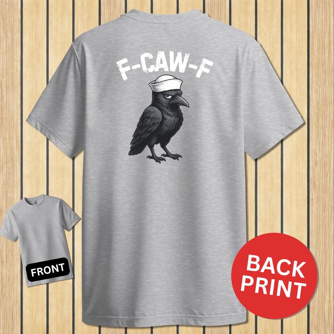 NavyHumor Classic Cotton T-shirt Sport Grey / S F-CAW-F