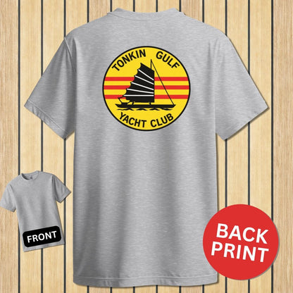 NavyHumor Classic Cotton T-shirt Sport Grey / S Tonkin Gulf Yacht Club