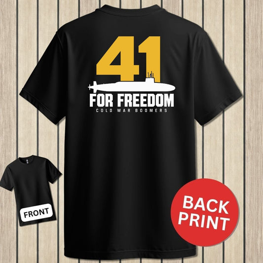 NavyHumor Classic Tee Black / S 41 For Freedom