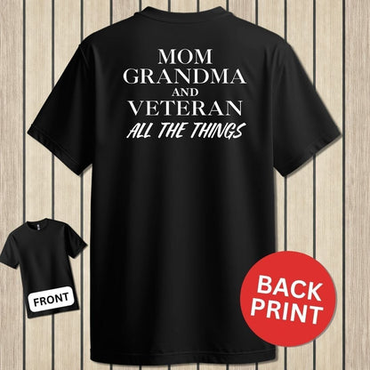 NavyHumor Classic Tee Black / S All the Things Veteran