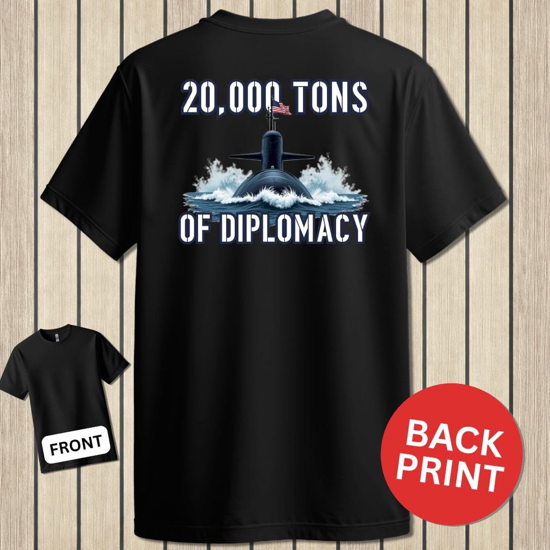 NavyHumor Classic Tee Black / S Ballistic Diplomacy