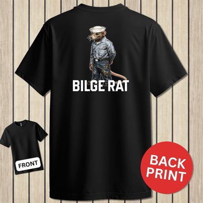 NavyHumor Classic Tee Black / S Bilge Rat