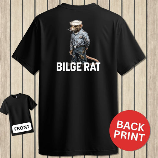 NavyHumor Classic Tee Black / S Bilge Rat