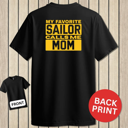 NavyHumor Classic Tee Black / S Calls Me Mom