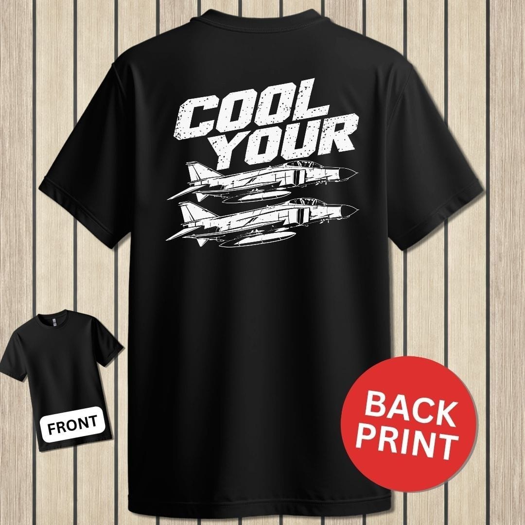 NavyHumor Classic Tee Black / S Cool Your Jets