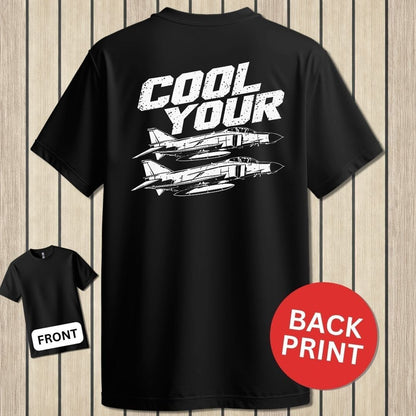 NavyHumor Classic Tee Black / S Cool Your Jets
