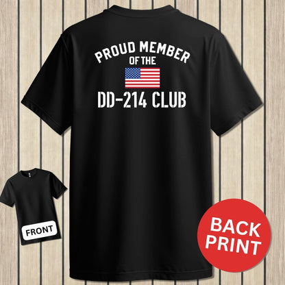 NavyHumor Classic Tee Black / S DD-214 Club