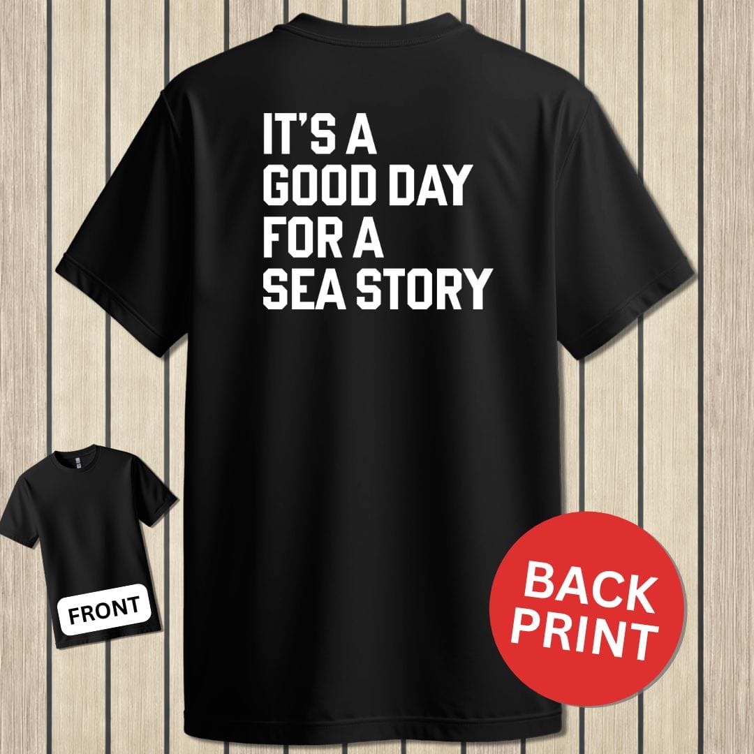 NavyHumor Classic Tee Black / S It's A Good Day