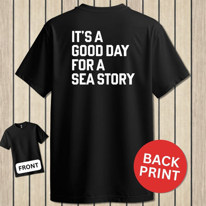 NavyHumor Classic Tee Black / S It's A Good Day