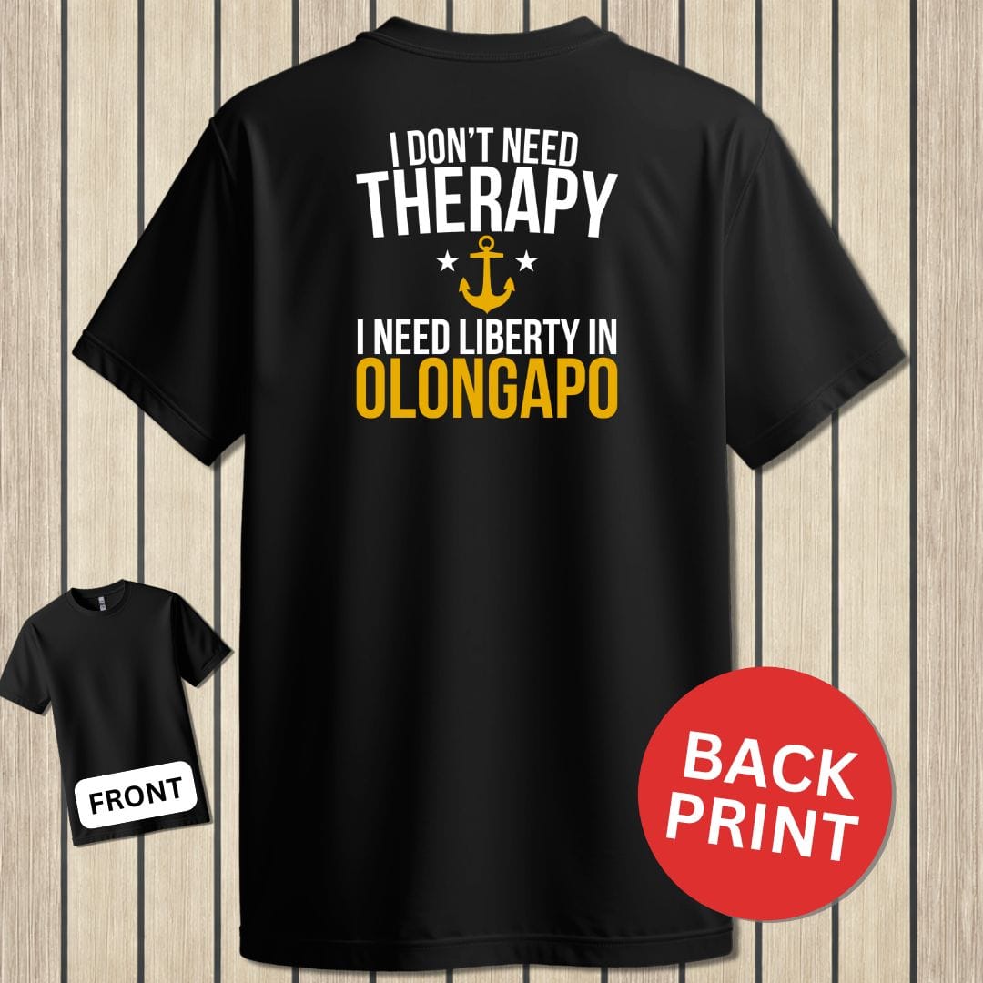 NavyHumor Classic Tee Black / S Liberty In Olongapo