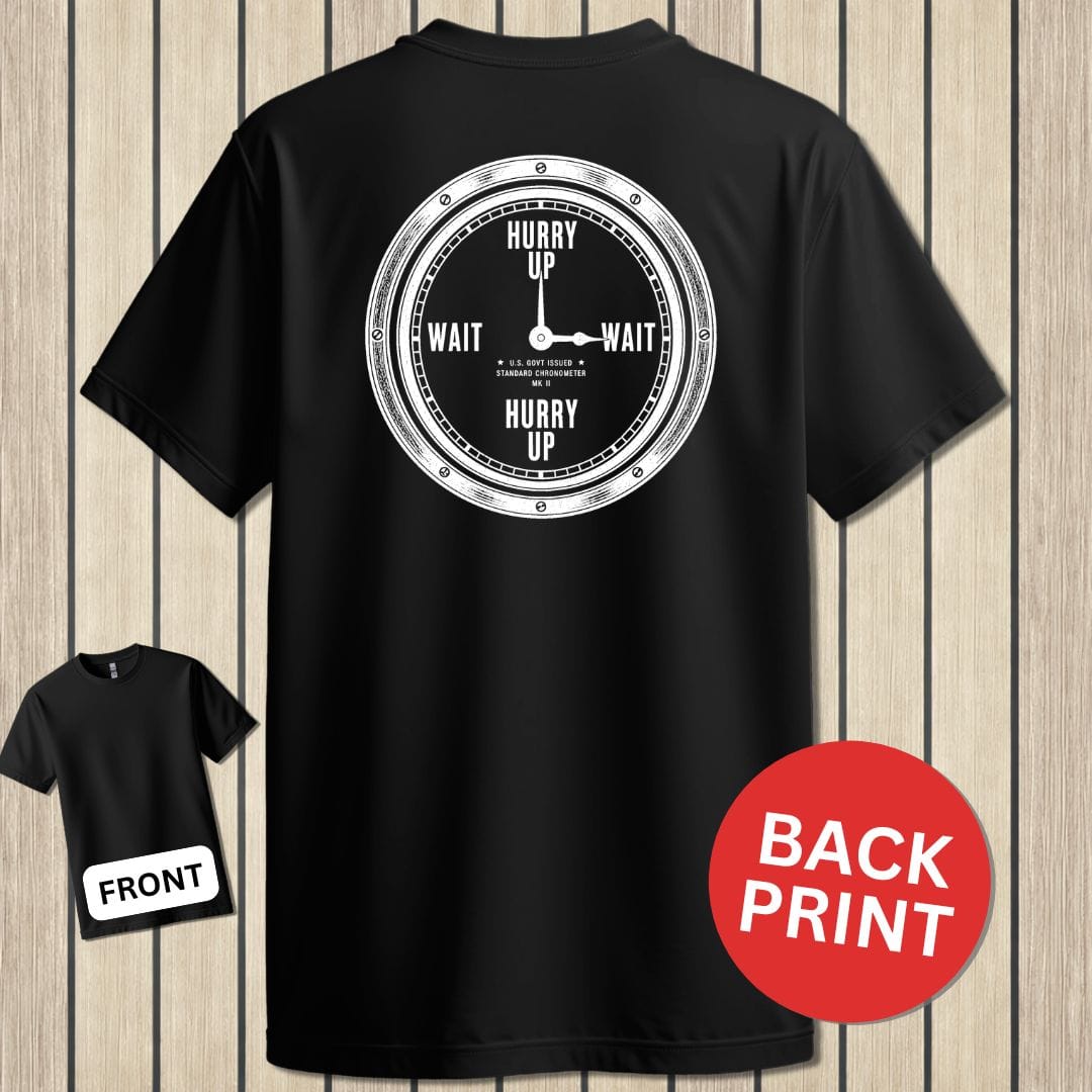 NavyHumor Classic Tee Black / S Military Time