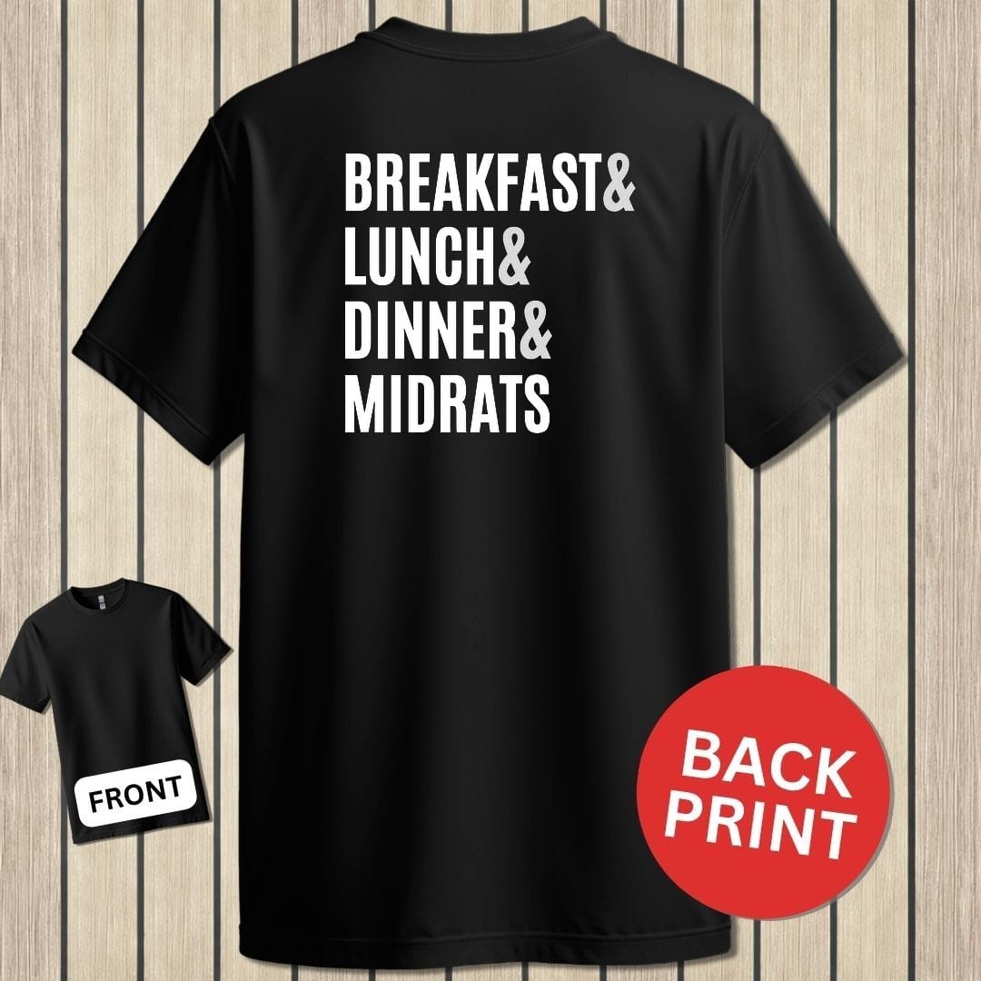 NavyHumor Classic Tee Black / S Navy Meals