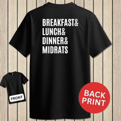 NavyHumor Classic Tee Black / S Navy Meals