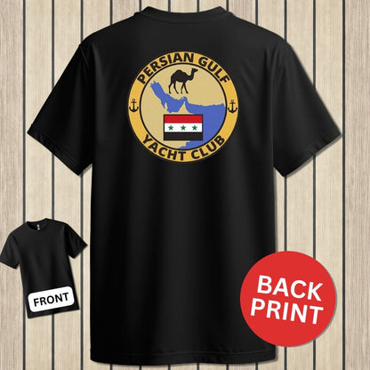 NavyHumor Classic Tee Black / S Persian Gulf Yacht Club