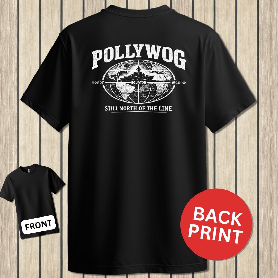 NavyHumor Classic Tee Black / S Pollywog