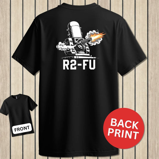 NavyHumor Classic Tee Black / S R2-FU