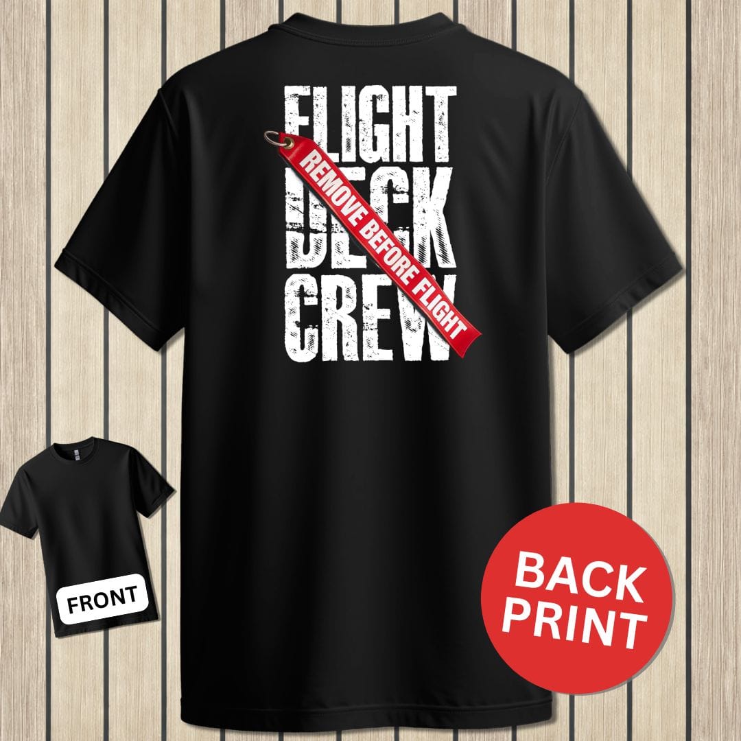NavyHumor Classic Tee Black / S Remove Before Flight