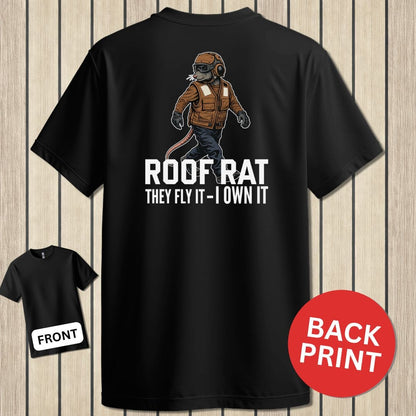 NavyHumor Classic Tee Black / S Roof Rat - Brown