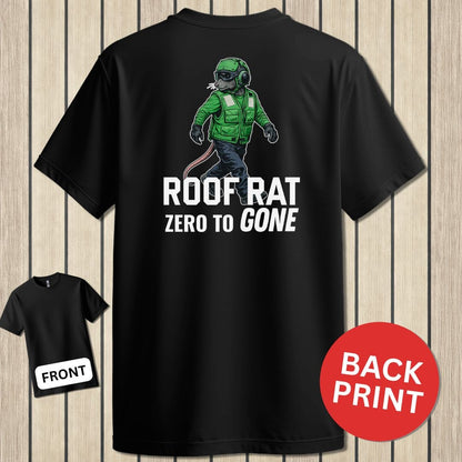 NavyHumor Classic Tee Black / S Roof Rat - Green