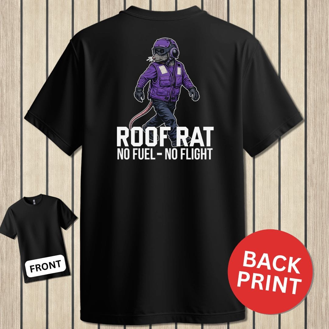 NavyHumor Classic Tee Black / S Roof Rat - Purple